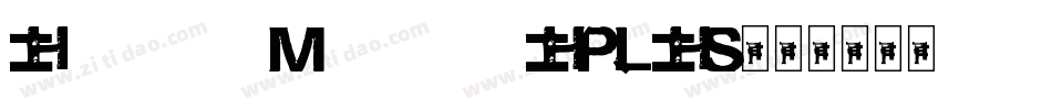 Headline Modified HPLHS字体转换